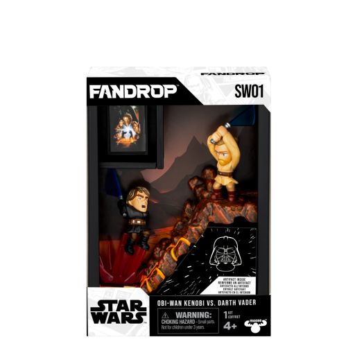 Fandrop Star Wars Figure 2Pk Obi-Won Kenobi Vs Darth Vader
