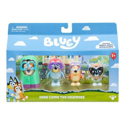 Bluey Figures 4 Pack