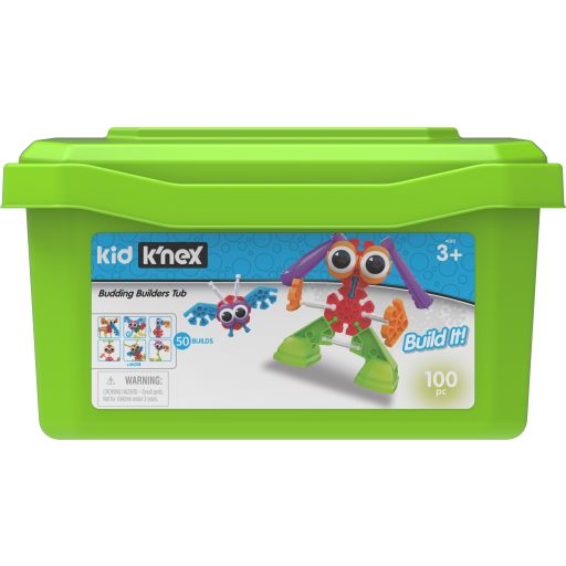 Kid K'NEX Budding Builders Building Tub