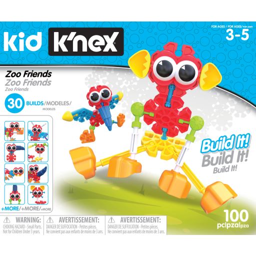Kid K'NEX Zoo Friends Building set
