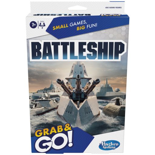 Grab and Go Battleship Travel Game 