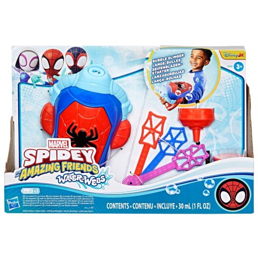 Marvel Spidey and His Amazing Friends Water-Webs Bubble Slinger