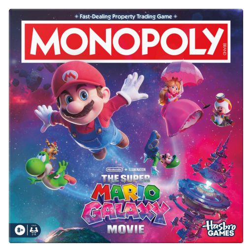 Monopoly Super Mario Galaxy Board Game