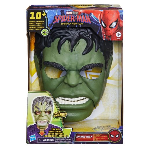 Spider-Man: Brand New Day Savage Hulk Talk’n Electronic Mask