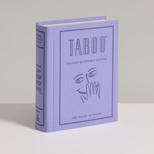 Taboo Vintage Bookshelf Edition Board Game