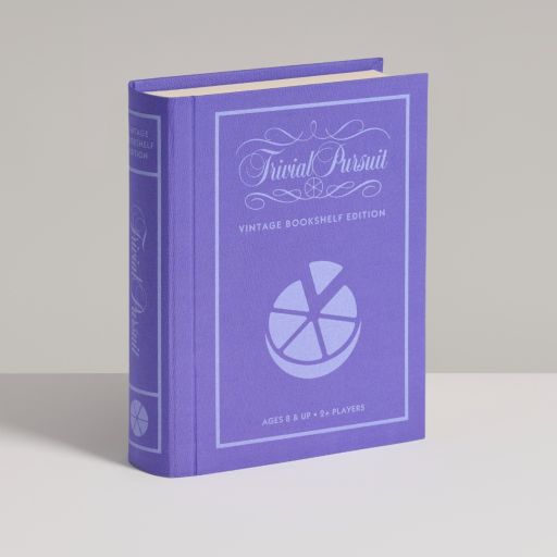 Trivial Pursuit Vintage Bookshelf Edition Board Game