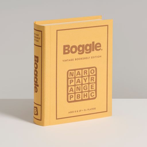 Boggle Vintage Bookshelf Edition Board Game